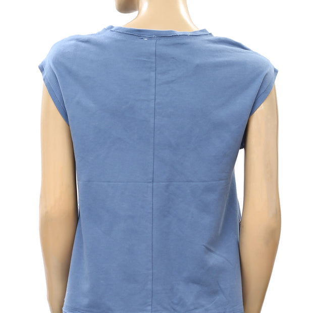 Akemi + Kin Anthropologie Hildie Teen Blouse Top S