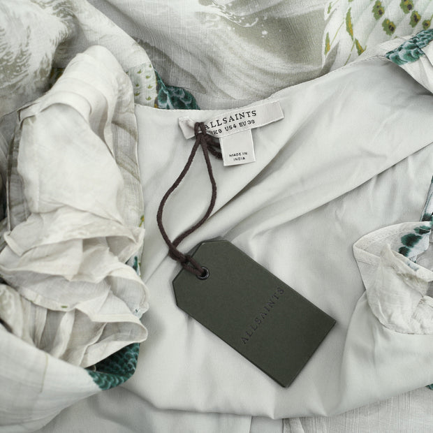 All Saints Dela Ngaru Midi Dress S 4