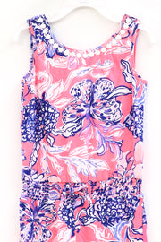 Lilly Pulitzer Girls Lace Jumpsuit Dress XS 2-3 Years