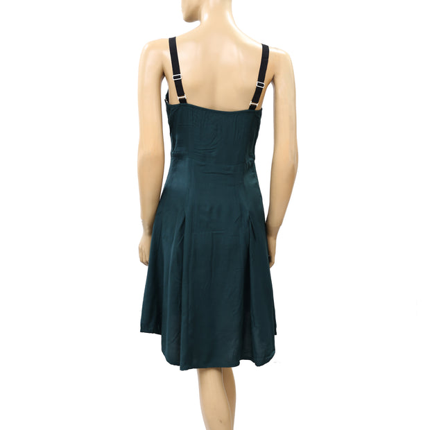 Kimchi Blue Urban Outfitters Solid Slip Tunic Dress XS