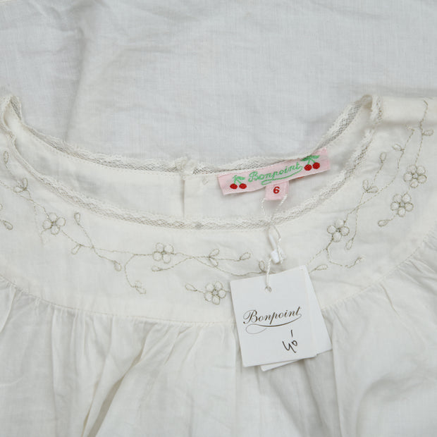 Bonpoint Kids Girls Clothilde Blouse Top 6 Years
