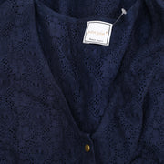 Jolie Jolie Petits Jours Navy Floral Lace Dress XS