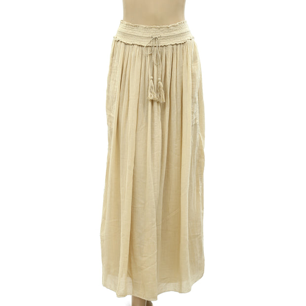 Isabel Marant Étoile Smocked Maxi Skirt XS