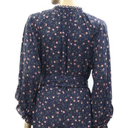 APIECE APART Isla Wide-Leg Printed Jumpsuit Dress S 6