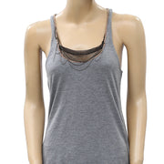 Kimchi Blue Urban Outfitters Chain Embellished Tank Top XS