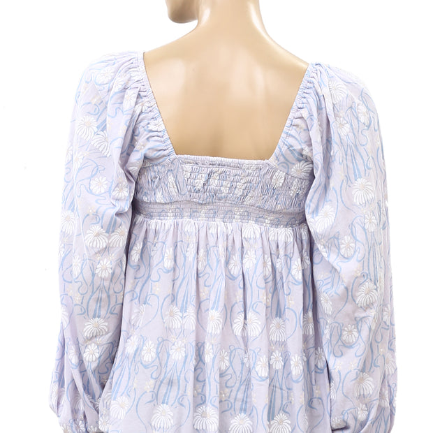 Urban Outfitters UO Esperanza Blouse Tunic Top