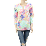 Lilly Pulitzer Amelia Island Printed Tunic Top