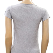 Zadig & Voltaire Tunisien MC Skull Stud T-Shirt Top XS
