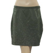 Tintoretto Embroidered Mini Skirt L-40
