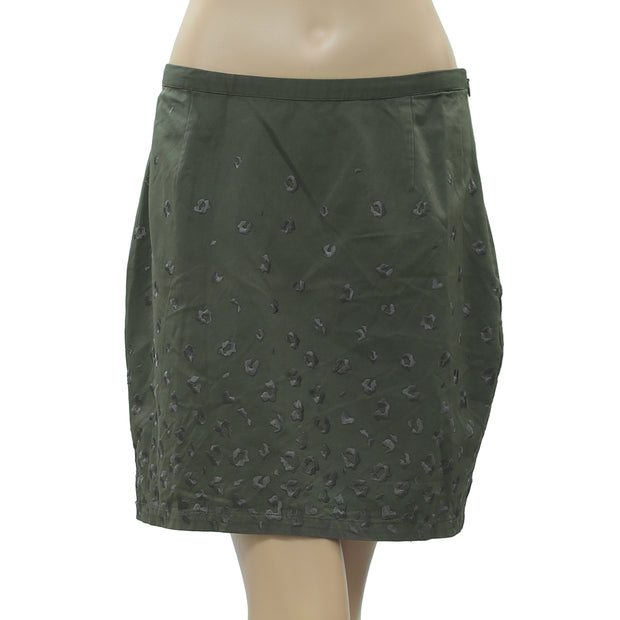 Tintoretto Embroidered Mini Skirt L-40