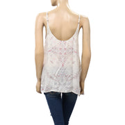 Odd Molly Anthropologie Floral Printed Blouse Cami Top S 1