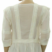 Ulla Johnson Lace Ivory Blouse Top XS