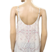 Odd Molly Anthropologie Floral Printed Blouse Cami Top S 1