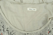 Silence+Noise Urban Outfitters Embellished Printed Blouse Top M