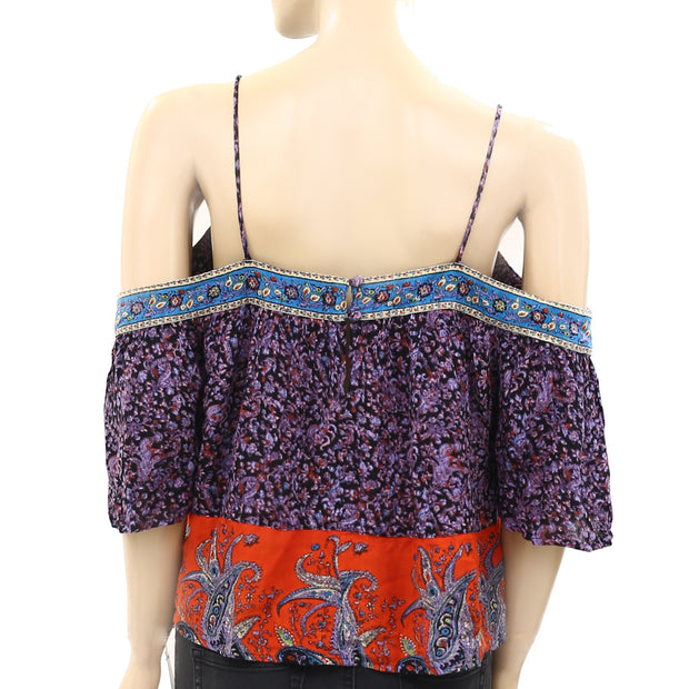 Pins &amp; Needles Urban Outfitters 印花衬衫上衣 S