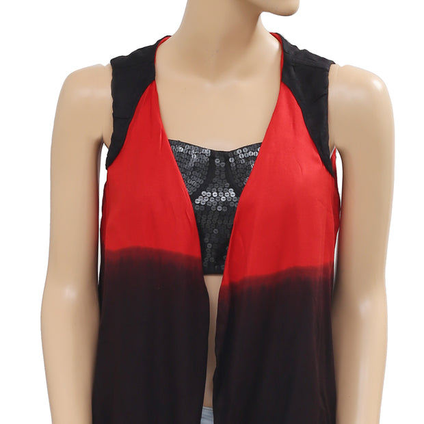 Diesel Dip Dye Printed Blouse Coverup Tank Top XS
