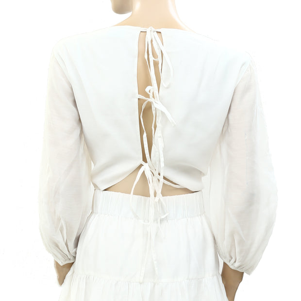 Asos Design Tiered Tunic Mini Dress 1X PS