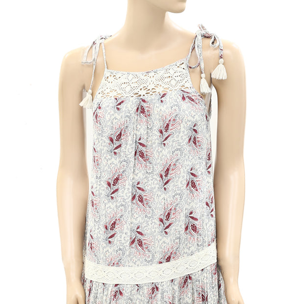 Denim & Supply Ralph Lauren Paisley Printed Maxi Dress