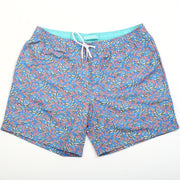 Bonobos Riviera Recycled Swim Floral Printed Blue Trunks Shorts