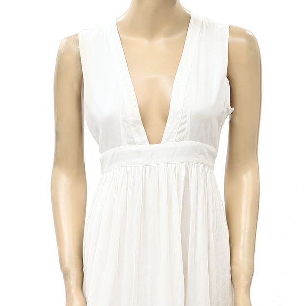 Ulla Johnson Ivory Ruffle Long Maxi Dress XS