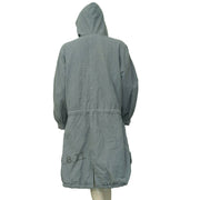 Ewa I Walla Peasant Lagenlook Coat Jacket Hoodie Dress XS