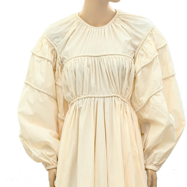 Ulla Johnson Pleated Midi Dress XS