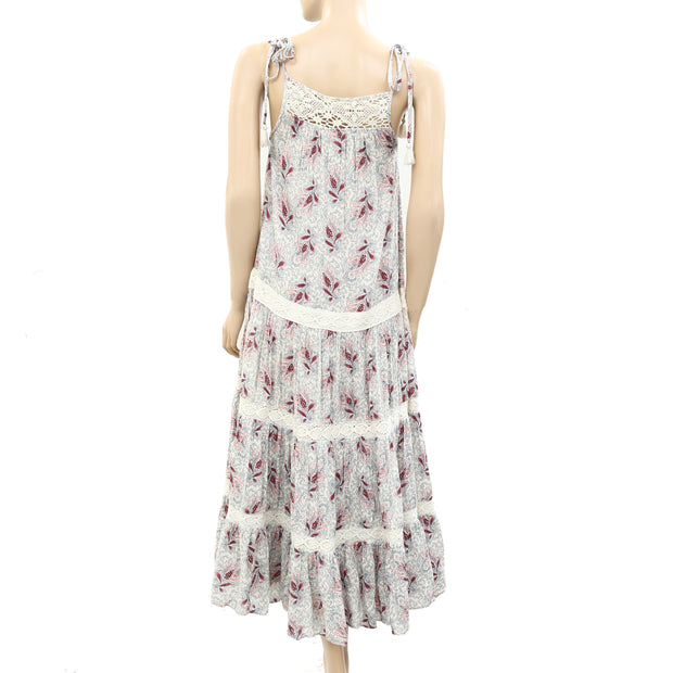 Denim & Supply Ralph Lauren Paisley Printed Maxi Dress