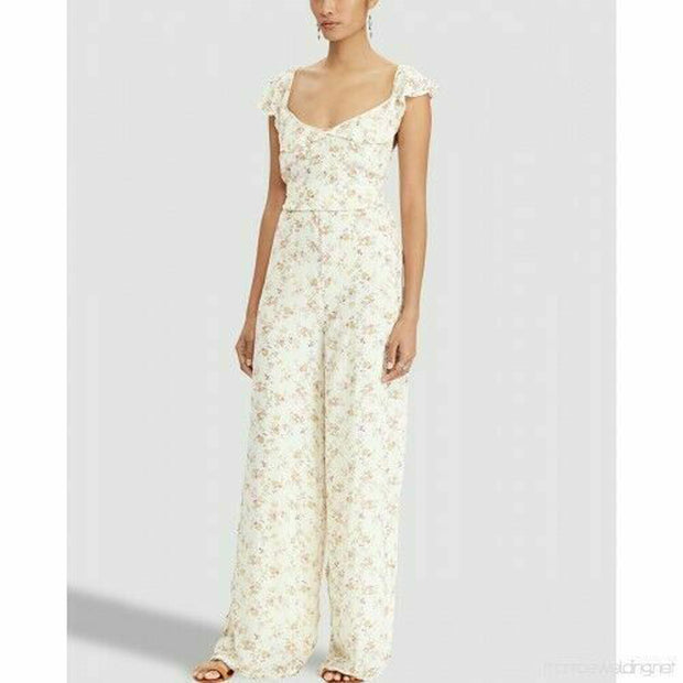 Denim & Supply by Ralph Lauren Open-Back Floral Printed Jumpsuit