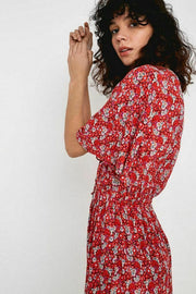 Urban Outfitters Crinkled Floral Romper Dress M