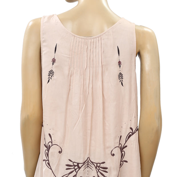 Odd Molly Anthropologie Dolomite Studded Tunic Top S 1