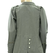 EWA I WALLA Buttondown Coat Jacket Dress S