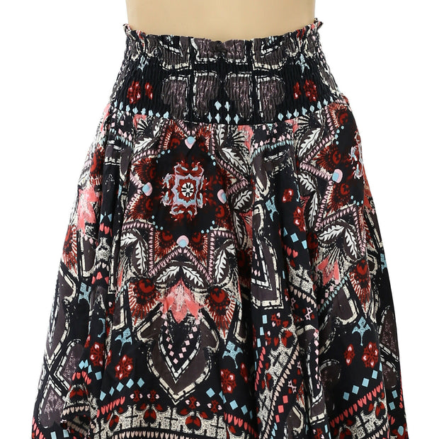 Odd Molly Anthropologie Pancho Midi Skirt S 1