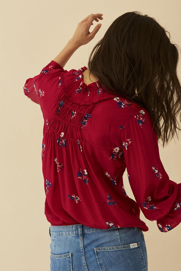 BA&SH Cluny Blouse Top S