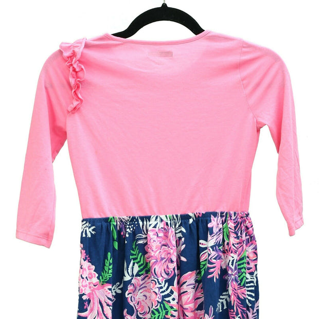 Lilly Pulitzer Knit Cotton Floral Girls Dress