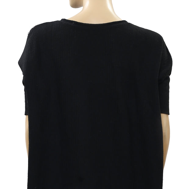 Soft Surroundings Patchwork Blouse Top S