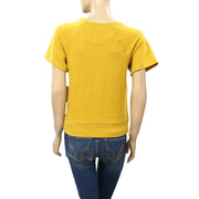 Anthropologie Jarmél by Jarmel 豹纹彩虹图案 T 恤
