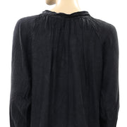 Zadig &amp; Voltaire Theresa 黑色衬衫上衣 S