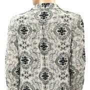 Free People Embroidered Blouse Shirt Top S
