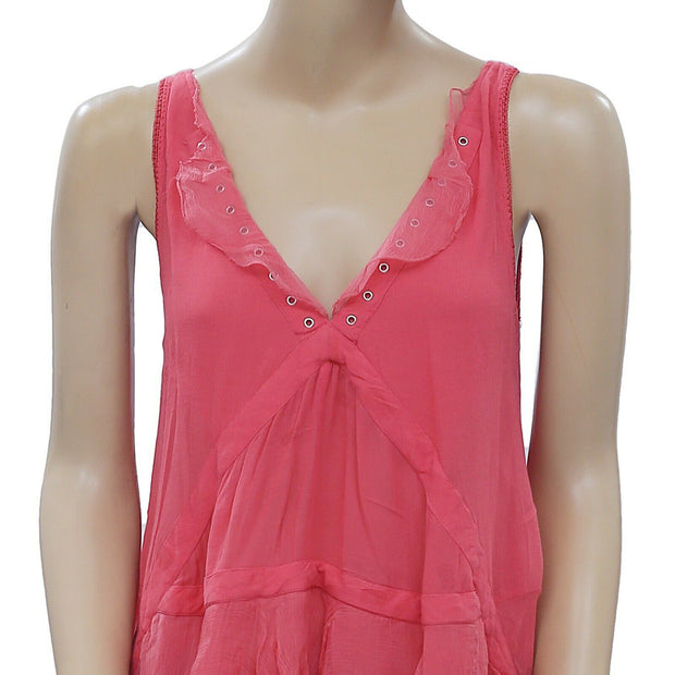 IRO Sackson Studded Blouse Top XS 34
