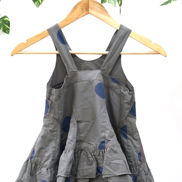Ewa I Walla Kids Girl Vintage Lagenlook Mini Dress 2-3 Years
