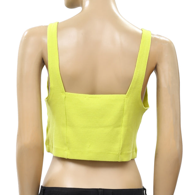 Out From Under Urban Outfitters Ryan Ribbed Cropped Tank Top
