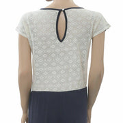 Odd Molly Anthropologie Passion Flare Lace Jumpsuit Dress S