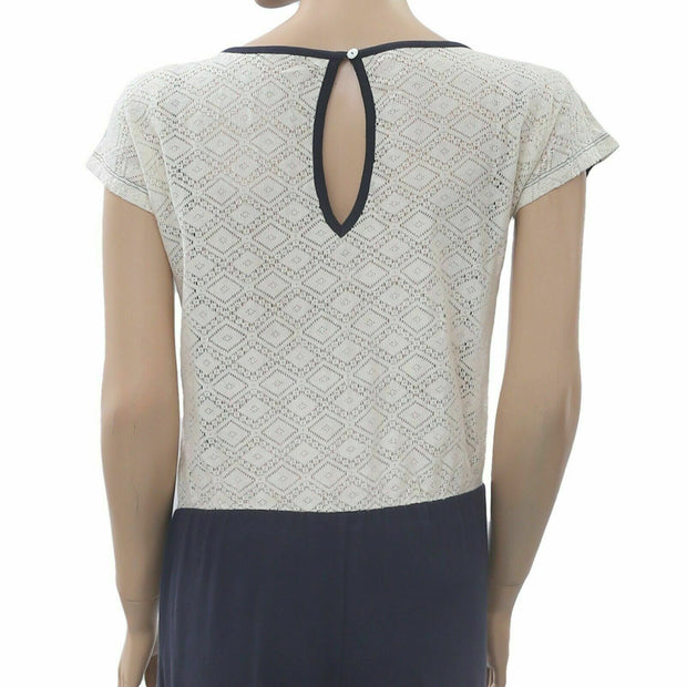Odd Molly Anthropologie Passion Flare Lace Jumpsuit Dress S
