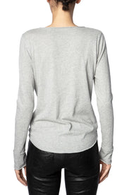 Zadig &amp; Voltaire Aqua Skull T 恤女衫上衣 M