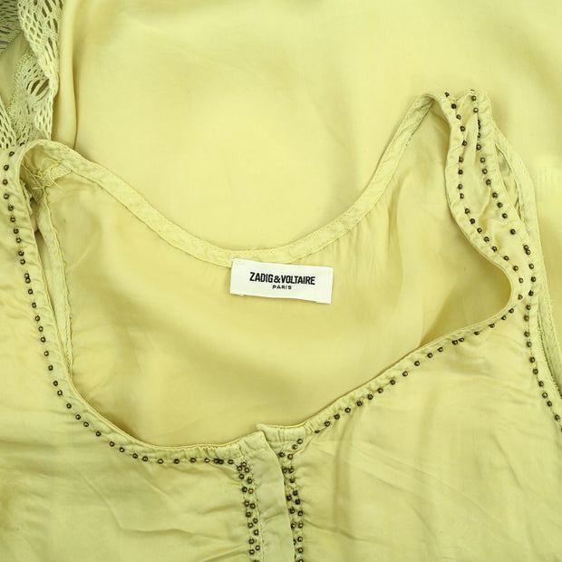 Zadig &amp; Voltaire Theva 装饰衬衫上衣 XS