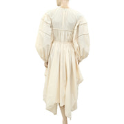 Ulla Johnson Pleated Midi Dress XS