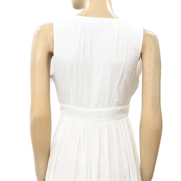 Ulla Johnson Ivory Ruffle Long Maxi Dress XS