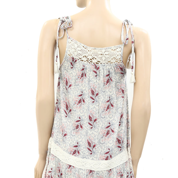 Denim & Supply Ralph Lauren Paisley Printed Maxi Dress