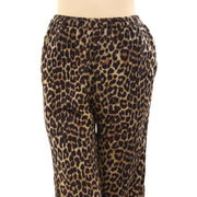 Mes Demoiselles Paris Panther Printed Pants