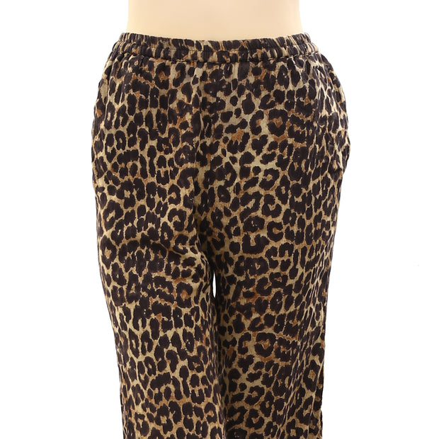 Mes Demoiselles Paris Panther Printed Pants